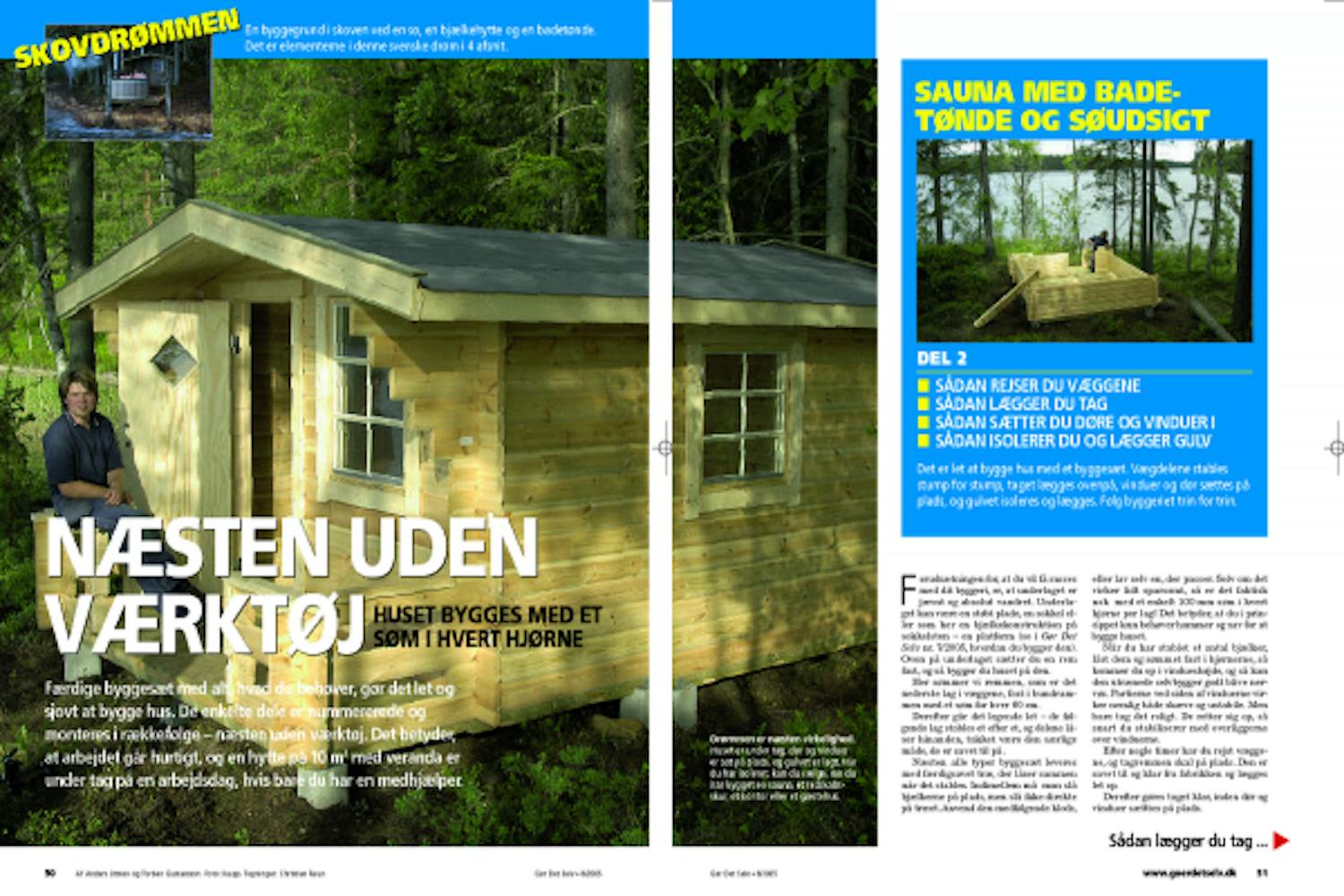 Byg selv hytte Byg selv hytte